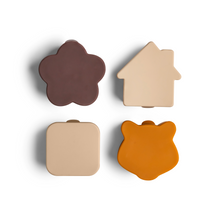 Load image into Gallery viewer, Citron - Silicone Lunchbox Organizers