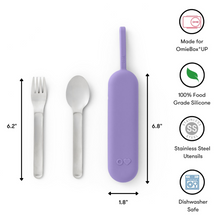 Load image into Gallery viewer, Omielife - OmieBox UP Pod & Utensil Set
