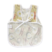 Load image into Gallery viewer, BapronBaby Bacon and Eggs Bapron Bib-Apron Back View