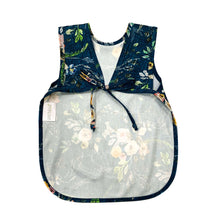 Load image into Gallery viewer, BapronBaby Bohemian Floral Bapron Bib-Apron Back View