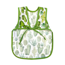 Load image into Gallery viewer, BapronBaby Desert Cactus Bapron Bib-Apron Back View