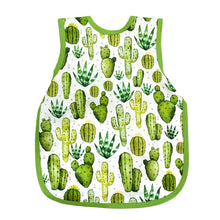 Load image into Gallery viewer, BapronBaby Desert Cactus Bapron Bib-Apron Front View
