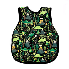 Load image into Gallery viewer, BapronBaby Dinosaur Days Bapron Bib-Apron Front View