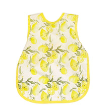 Load image into Gallery viewer, BapronBaby Fresh Squeeze Lemon Bapron Bib-Apron Front View