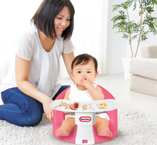 Load image into Gallery viewer, Little Tikes My 1st Foam Seat with Tray in Pink- Lifestyle image