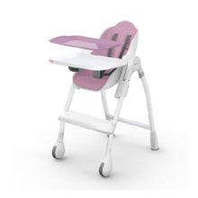 Load image into Gallery viewer, Oribel Cocoon High Chair Oversized Tray Rose Meringue in High Chair