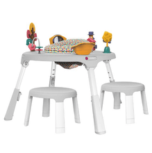 Load image into Gallery viewer, Oribel PortaPlay Convertible Activity Center  Wonderland Adventures With 2 Stools