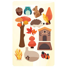 Load image into Gallery viewer, Oribel VertiPlay Enchanted Garden Magnetic Puzzle Autumn