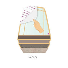 Load image into Gallery viewer, Oribel VertiPlay Enchanted Garden Magnetic Puzzle Peel