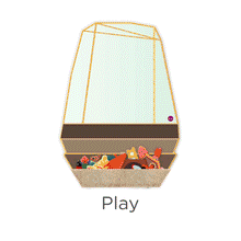 Load image into Gallery viewer, Oribel VertiPlay Enchanted Garden Magnetic Puzzle Play