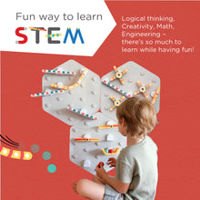 Load image into Gallery viewer, Oribel VertiPlay STEM Marble Run FUN Way to Learn STEM