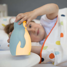 Load image into Gallery viewer, Zazu - Pam the Penguin Sleeptrainer orange light