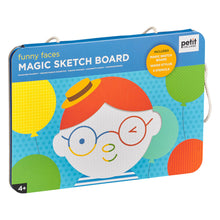 Load image into Gallery viewer, Magic Sketch and Stencil - Funny Faces