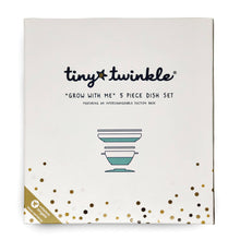 Load image into Gallery viewer, Tiny Twinkle Grow with Me Feeding Set Mint
