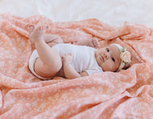 Load image into Gallery viewer, Tiny Twinkle Swaddle Blanket Petite Floral