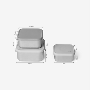 Citron - SS Stackable Lunchbox