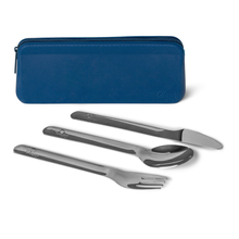 Load image into Gallery viewer, Citron - Stainless Steel Cutlery with Pouch
