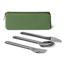 Load image into Gallery viewer, Citron - Stainless Steel Cutlery with Pouch
