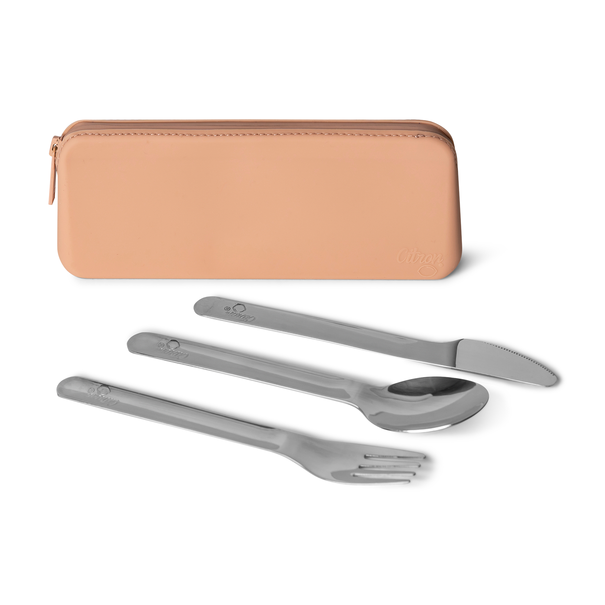 Citron Stainless Steel Cutlery with Pouch – Orijin Global Brands