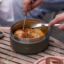 Load image into Gallery viewer, Citron -  400ml Insulated Thermos Food Jar
