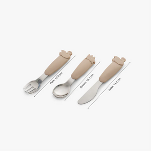 Citron - Silicone Cutlery Set with Pouch