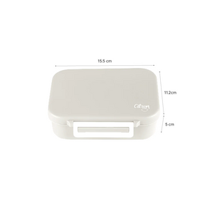 Citron - Absolut Tritan Snackbox With 3 Compartments