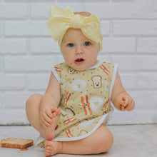 Load image into Gallery viewer, Baby using Bacon and Eggs Bapron Bib-Apron
