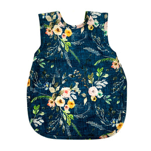 BapronBaby Bohemian Floral Bapron Bib-Apron Front View