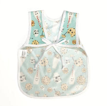 Load image into Gallery viewer, BapronBaby Cookies and Milk Bapron Bib-Apron Back View
