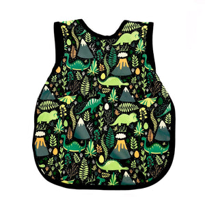 BapronBaby Dinosaur Days Bapron Bib-Apron Front View