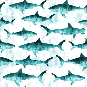 BapronBaby Shark Attack Splash Mat