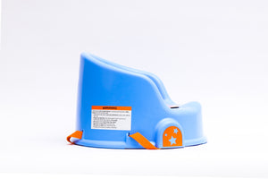 Blippi Booster Seat in Blue - side profile