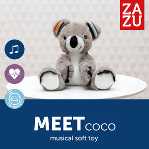 Zazu Baby Sleep Soothers - Coco 