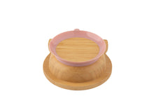Load image into Gallery viewer, Citron Bamboo Bowl with suction Unicorn suction
