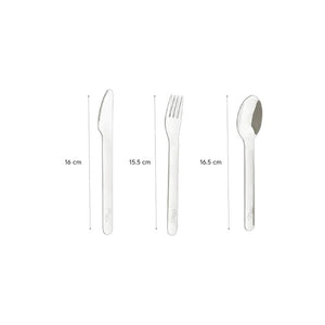 Citron - Cutlery Set with Silicon Case