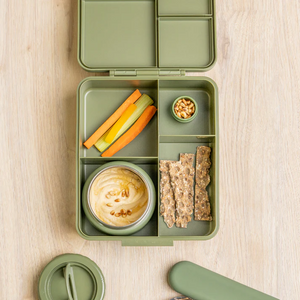 Citron - Grand Lunchbox with 4 Compartments And 1 Food Jar