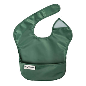 Baby Bibs - Tiny Twinkle Easy Bibs  in Olive Green