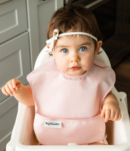 Load image into Gallery viewer, Tiny Twinkle Easy Bibs Rose
