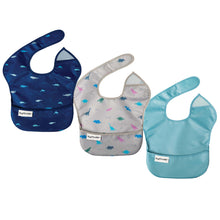Load image into Gallery viewer, Tiny Twinkle Easy Bibs Set of 3
