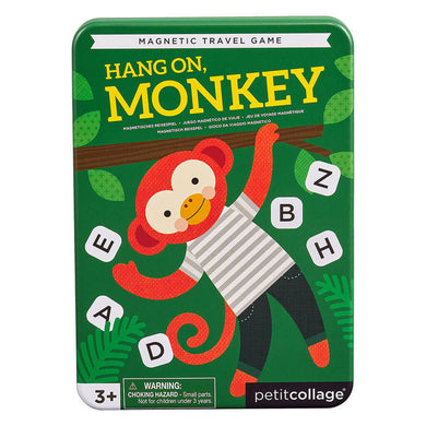 Petit Collage - Hang On Monkey - Magnetic Travel Game
