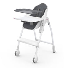 Load image into Gallery viewer, Oribel Cocoon High Chair Oversized Tray Slate in High Chair
