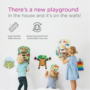 Oribel VertiPlay Goofy Moose Balance There's a New Playground and It's On Walls