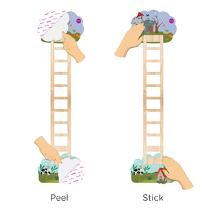 Oribel VertiPlay Jack vs. Giant Slide Peel Stick