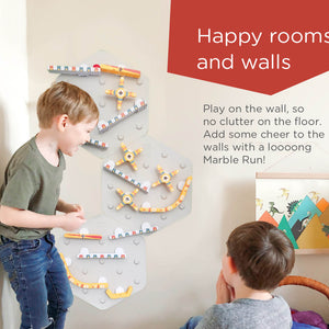 Oribel VertiPlay STEM Marble Run Happy Rooms and Walls