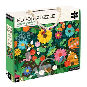 Petit Collage Floor Puzzle - Secret Garden