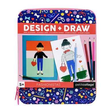 Petit Collage Design + Draw - Fashionistas