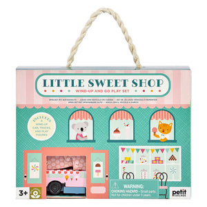 Petit Collage - Little Sweet Shop Wind Up and Go Playset