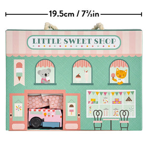 Petit Collage - Little Sweet Shop Wind Up and Go Playset