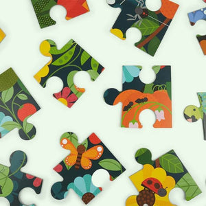 Petit Collage Floor Puzzle - Secret Garden
