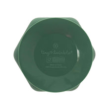 Load image into Gallery viewer, Tiny Twinkle&#39;s Silicone Suction Bowl with Lid in Olive Green Suction
